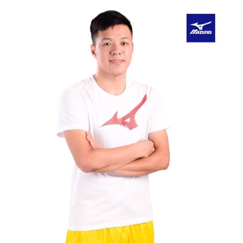 MIZUNO ÁO THỂ THAO T-SHIRT NAM MIZUNO TRẮNG